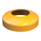 Barrier posts | sides tiltable | yellow / black | Cover  200 mmfor barrier post, tiltable